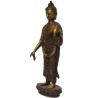 Standing Buddha Brass Idol