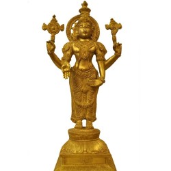 Standing Balaji Brass Statue
