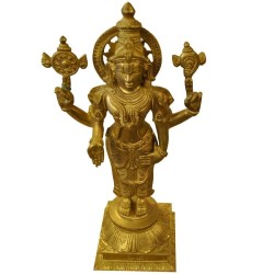 Standing Balaji Brass Statue