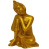 Buddha in Thoughts brass statue