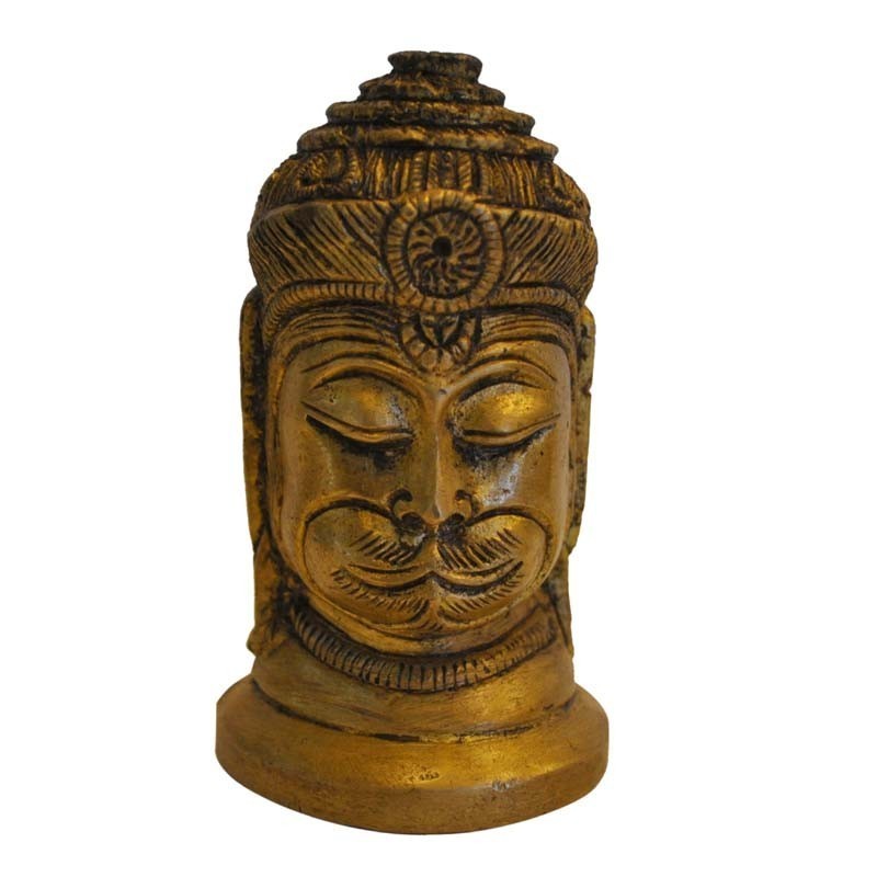 Lord Hanuman Bust Brass Statue