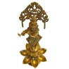 Krishna Deepa Brass Idol