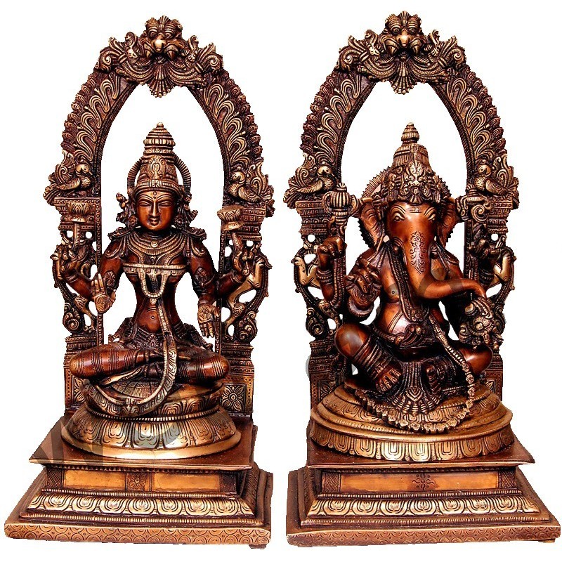 Ganesha & Rajarajeshwari peetaprabhavali
