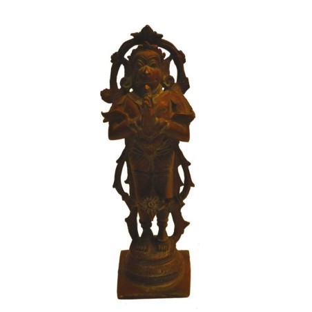 Antique Finish Copper Hanuman 