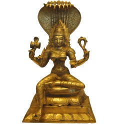 Chowdeshwari Devi Brass Idol