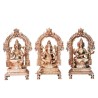 Blessing Lakshmi, Ganesha, Saraswathi on Peeta Prabhavali