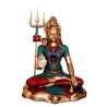 Blessing Coral Coloured Shiva