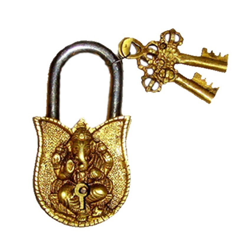 Ganesha On Locker And Key