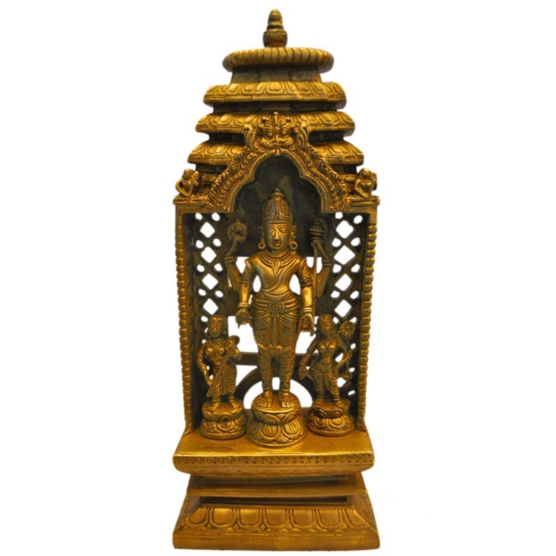 Lord Narayana Brass Idol