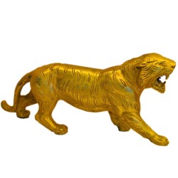 Tiger Brass Statue