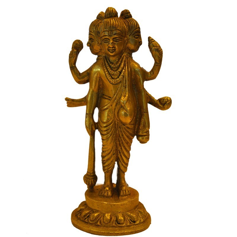 Dattatreya Brass statue