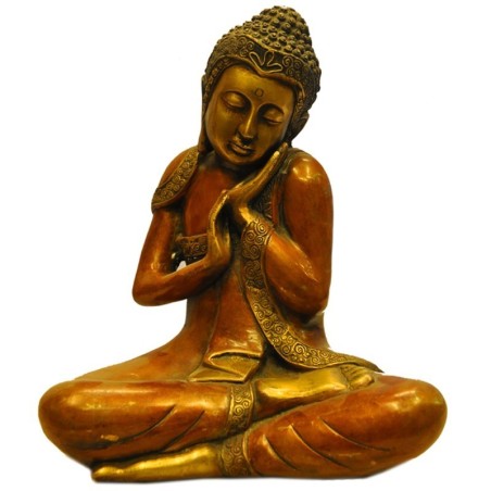 Two Toned Buddha Thinking