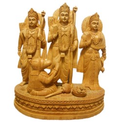 Ram Dharbar Wooden Idol