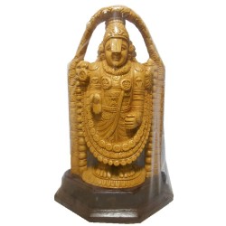 Srinivasa wooden Statue