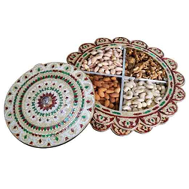 Dry Fruit /Gift Box-Sun Shape - Puja Sanskaram