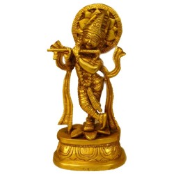 Lord krishna Brass Idol