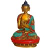 Buddha Figure In Dharmachakra
