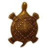 Designed Tortoise Brass Idol