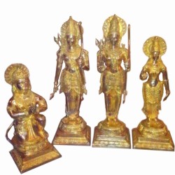 Ram Dharbar Brass Statue