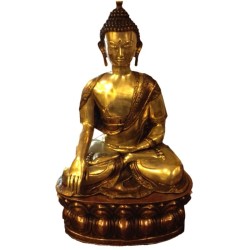 Lord Buddha Brass Statue