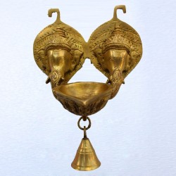 Ganesha Deepa with Bell