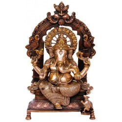 Peeta Prabhavali Ganesha