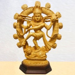 Natya Nataraja Wooden Statue
