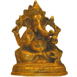 Blessing Ganesha Statue