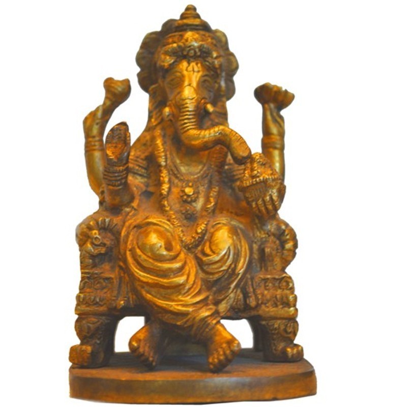 Blessing Ganapathi Brass Statue