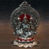 Lakshmi Ganesh idols with prabhavali Aluminium Idol