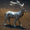 Hand crafted aluminium Deer idol