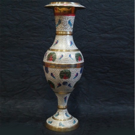 Brass Flower vase with stand online