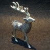 Beautiful deer with single horn aluminium idol