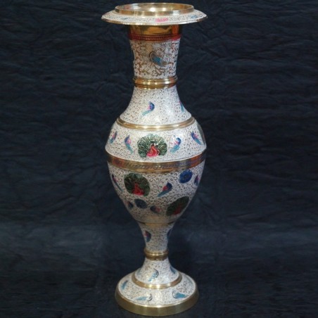 Flower vase made of brass online