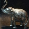 Crafted Elephant with its trunk lifted