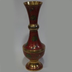 Hookha Shaped Brass Flower Vase Online