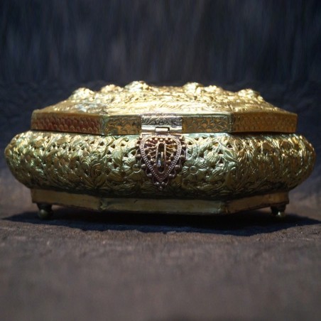 Brass coated Aluminium jewellery box