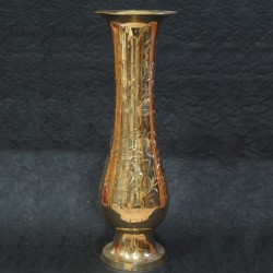 Beautiful hand craft brass flower vase 