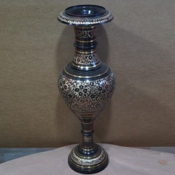 Persian flower vase with hand crafted design