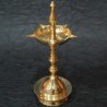 Brass diyas (lamps) for puja on festival decoration online