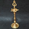 Brass deepa with design on top online for festivals