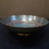 Wide pure brass fruit bowl 