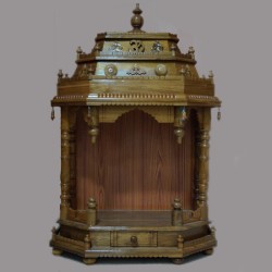 Wooden puja Temple online