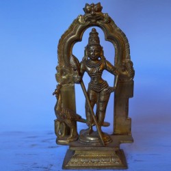 Lord Subramanya  with peeta prabhavali