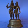 Beautiful Shiva Parvathi brass idol