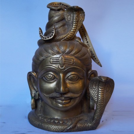 Powerfull Lord Shiva bust.