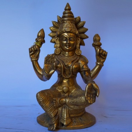 Lakshmi devi brass idol online