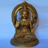 Blessing Goddess Lakshmi brass statue