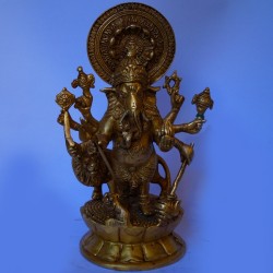 Dhrusti Ganapathi brass statue