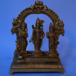 Sri Ram Darbar brass idol